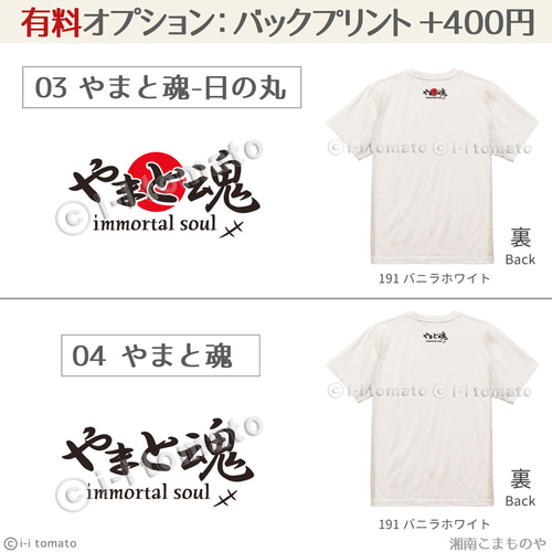 大和魂Tシャツ-日の丸 大きいサイズXXL・XXXL 選べる15カラー 漢字T
