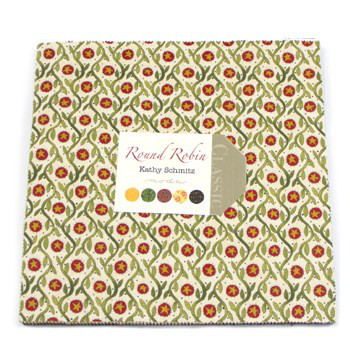 「Round Robin」レイヤーケーキ moda 生地 カットクロス  Kathy Schmitz