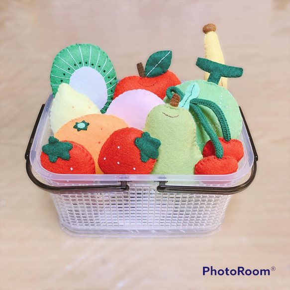 フェルトおままごと　果物／フルーツ　オーダーページ フェルトままごと えらべる！お野菜、フルーツオーダーページ おもちゃ
