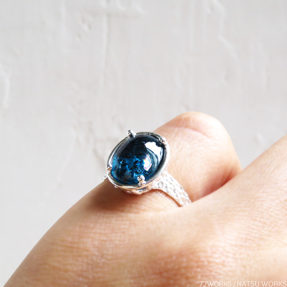 モス カイヤナイト リング / Moss Kyanite Ring 5枚目の画像