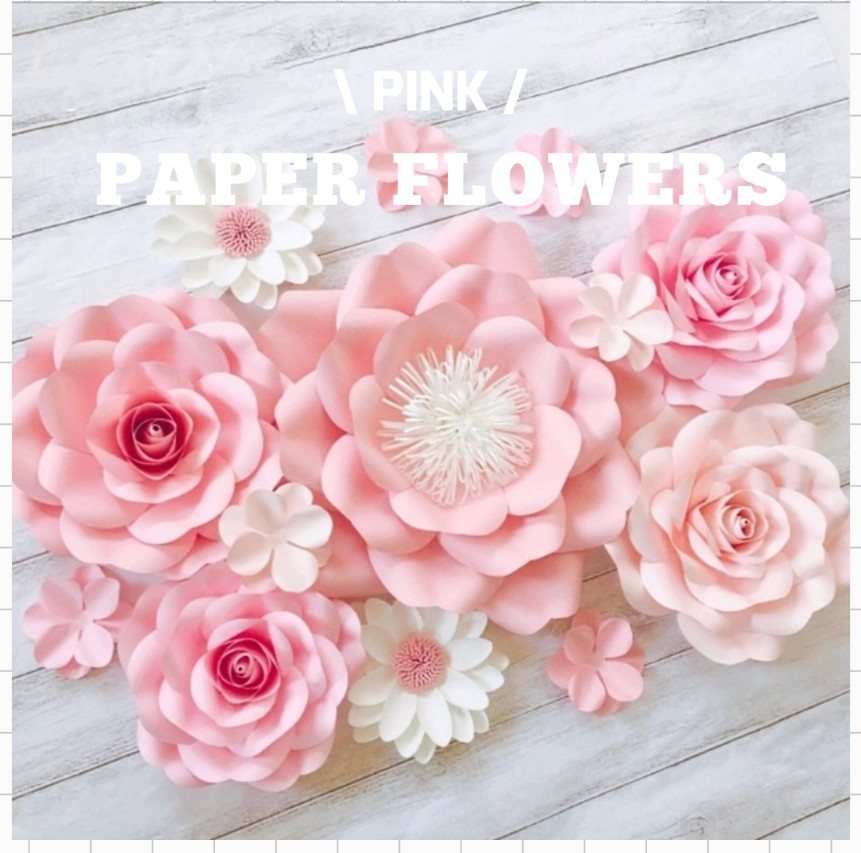 【受注制作】淡いピンクのウォールフラワー / ジャイアントペーパーフラワー〈もも色〉ひな祭り 卒園 100日祝い 誕生日