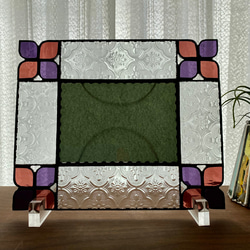 ステンドグラス＊ポストカードフレーム（壁かけタイプ） フォト