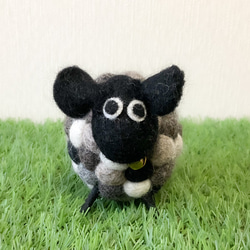 【送料無料！】羊毛フェルト ひつじ インテリア小物 7枚目の画像