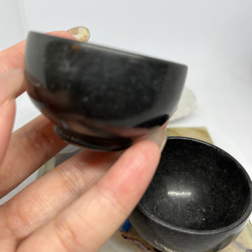薬王石 奇跡の石 おちょこ2つセット おちょこ・ぐい呑み・徳利