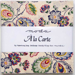 「A La Carte」moda Charm Pack(カットクロス42枚）American Jane 1枚目の画像