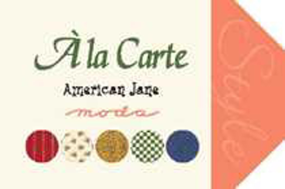 「A La Carte」moda Charm Pack(カットクロス42枚）American Jane 3枚目の画像