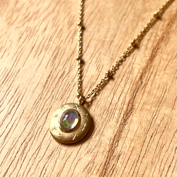 K18 オパール ネックレス Opal NeckLace  -Bubble- 1枚目の画像