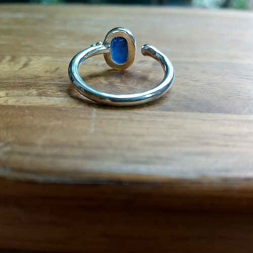 ネパール産カイヤナイト銀の指輪/純銀&silver950シルバーリング 指輪 