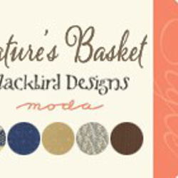 「Nature’s Basket」moda Charm Pack(カットクロス42枚）Blackbird Designs 4枚目の画像