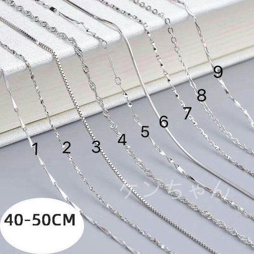 PT950 ネックレス プラチナ45cmねじれデザイン 送料無料】プラチナ/Pt950/プラチナ950/PLATINUM ネックレス