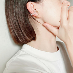 [ Mini pentagon ] Ear cuff - E84 5枚目の画像
