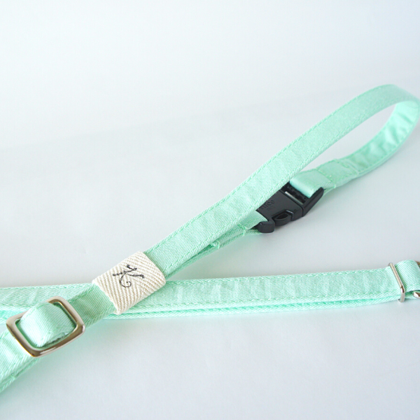【ドッグカフェで使うリード】無地☆ミントグリーン