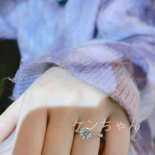 指輪 ダイヤモンド D1.00ct プラチナ 一粒 ダイヤ リング77 指輪