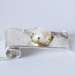 1点物★baroque pearl necklace(sv) 5枚目の画像