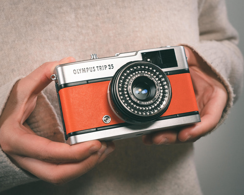 【美品】OLYMPUS TRIP 35 レトロカメラ e19707dbb5b17058e31643e2a4f8bc