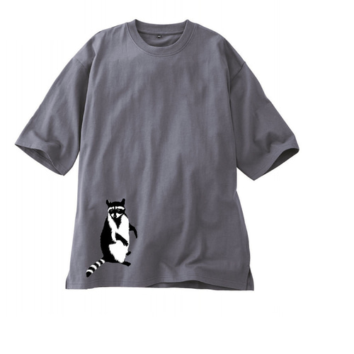 こうのすけも着てるアライグマのTシャツ 僕のデザインL、3Lがあります！ こうのすけも着てるアライグマのTシャツ 僕のデザインLがあります！