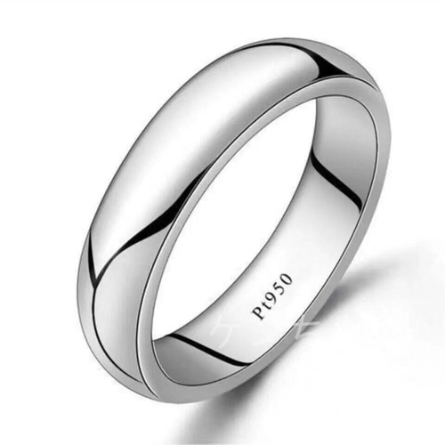 品質保証』PT 950プラチナシンプルリングカップルの結婚指輪9 指輪 