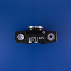 【ヴィンテージ】レトロフィルムカメラ オリンパス PEN EE-3 Indigo Blue 7枚目の画像