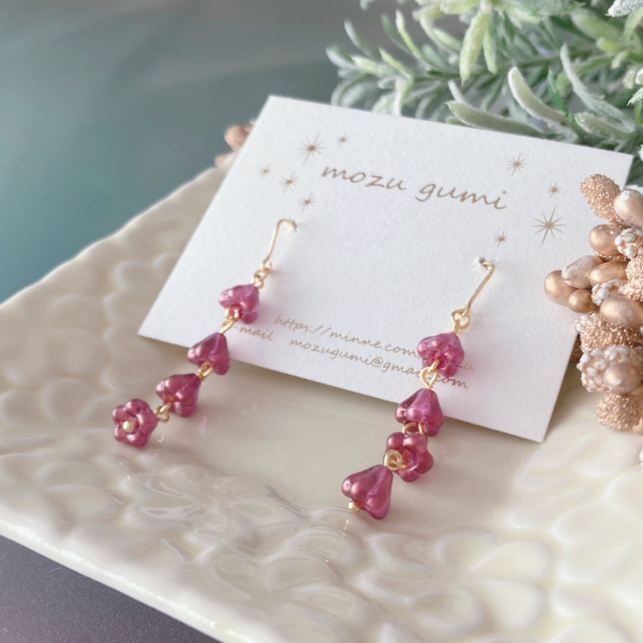 █Rose★イヤリングandネックレス15点 imgrc0163302547.jpg