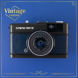 ヴィンテージ】レトロフィルムカメラ オリンパス PEN TRIP 35 Midnight