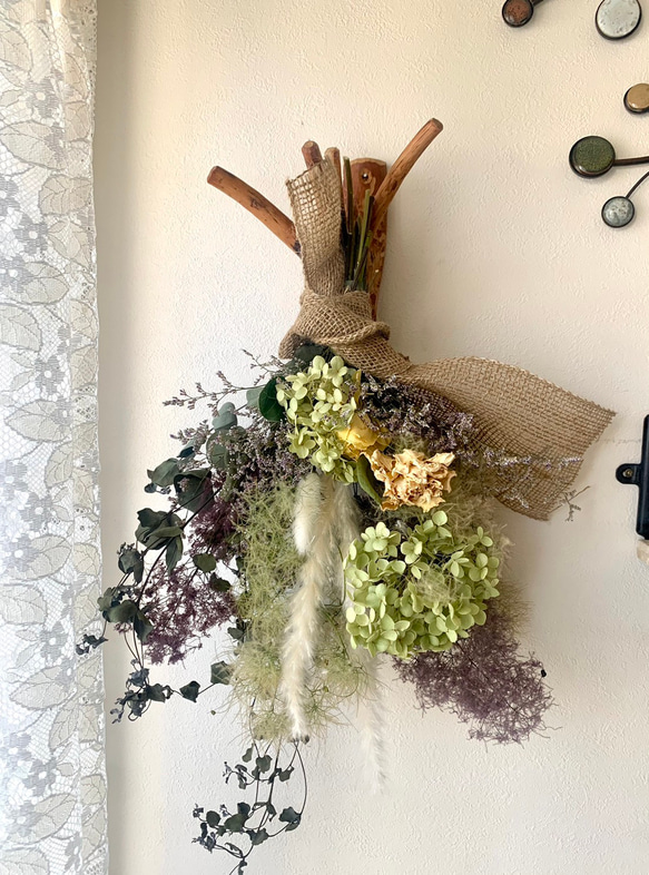 専用wedding&interiorスモークツリー　アンティーク  ドライブーケ 専用wedding&interiorスモークツリー アンティーク ドライブーケ 専用