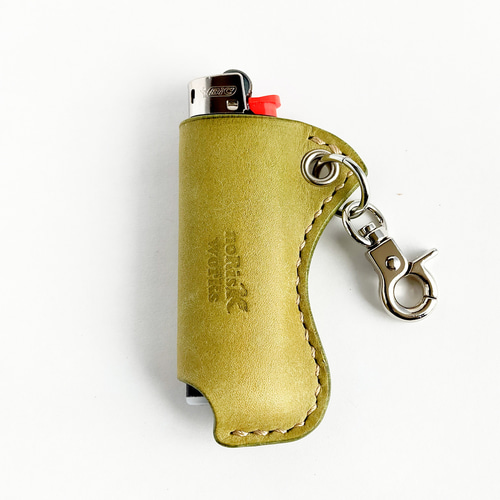 より豊かな休憩を ライターケース（BICスリムライターJ23専用 薄緑