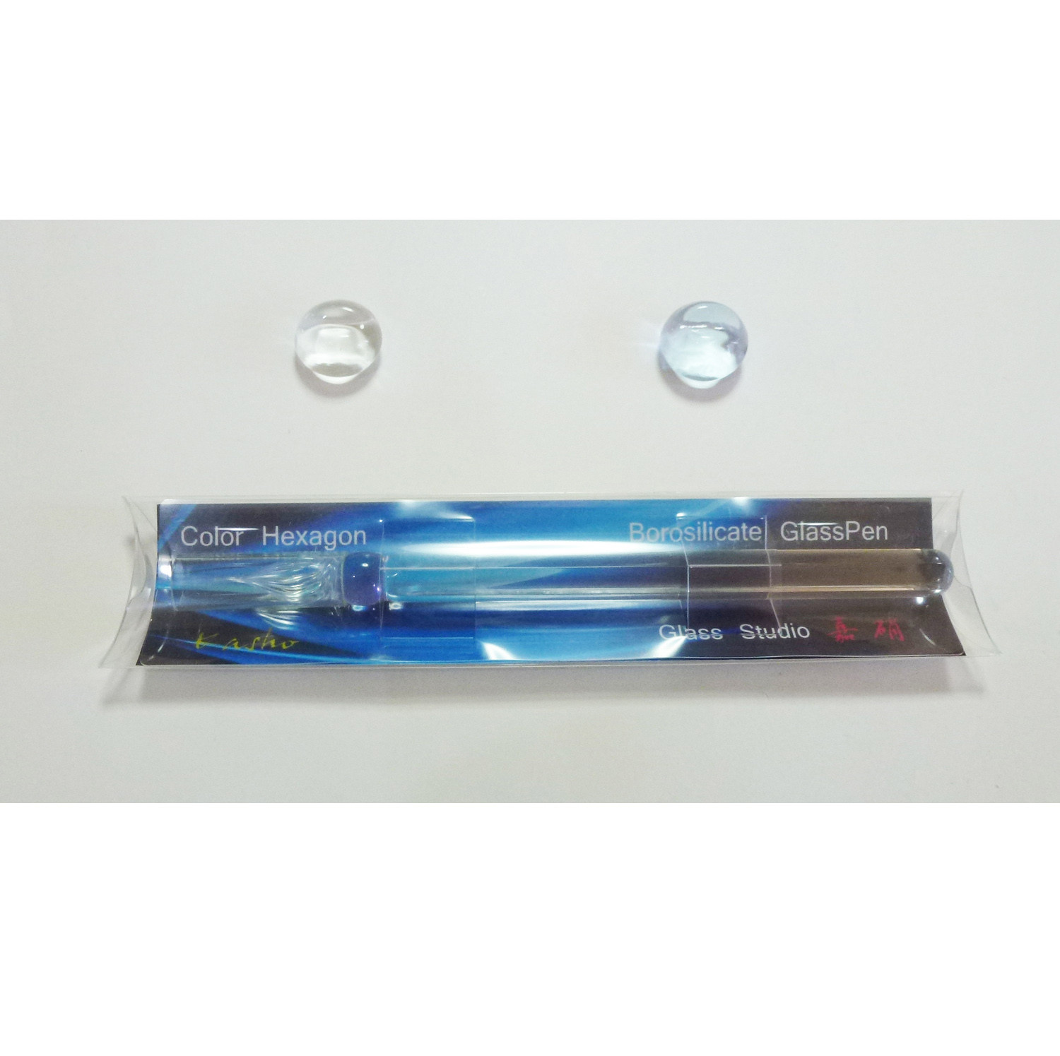 Color Hexagon ガラスペン　ラベンダー + ペンレストCS 4,686円