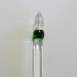 Color Hexagon ガラスペン　グラスグリーン + ペンレストCS 5枚目の画像