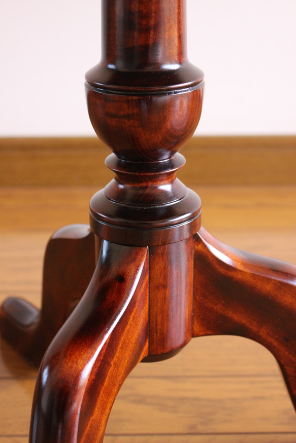 Φ480ワインテーブル（漆仕上げ） 