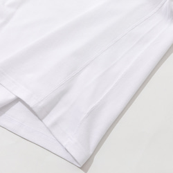 TMCAZ PocketTee [ホワイト] オーバーサイズ 半袖 ダブルポケット Tシャツ 綿100% 7枚目の画像