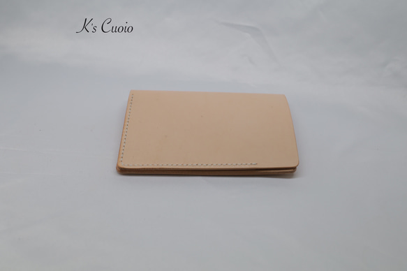 ヌメ革 パスポートケース TypeII【送料無料】 8枚目の画像