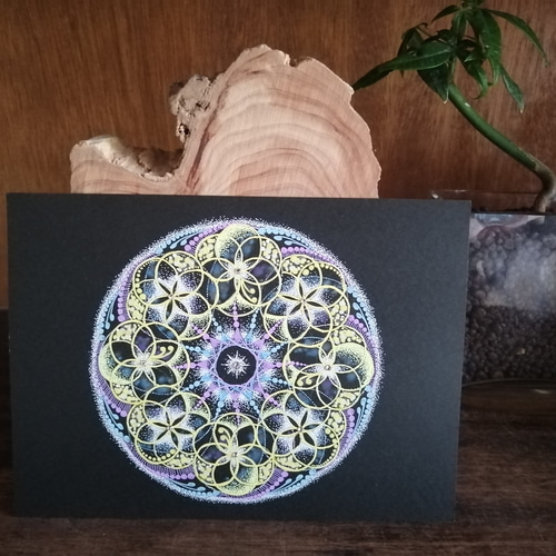 点描曼荼羅アート【大天使ガブリエル】 点描曼荼羅アート【大天使ガブリエル】 点描曼荼羅アート【大