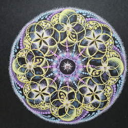 点描曼荼羅アート【大天使ガブリエル】 点描曼荼羅アート【大天使ガブリエル】 絵画 Prism rose 通販