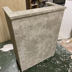 レジカウンター セメントカウンター モルタル風カウンター 机・デスク