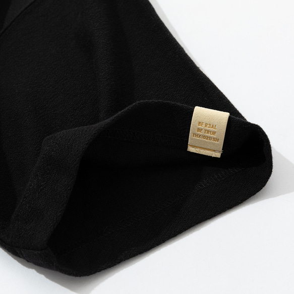 TMCAZ PocketTee [ブラック] オーバーサイズ 半袖 ダブルポケット Tシャツ 綿100% 9枚目の画像