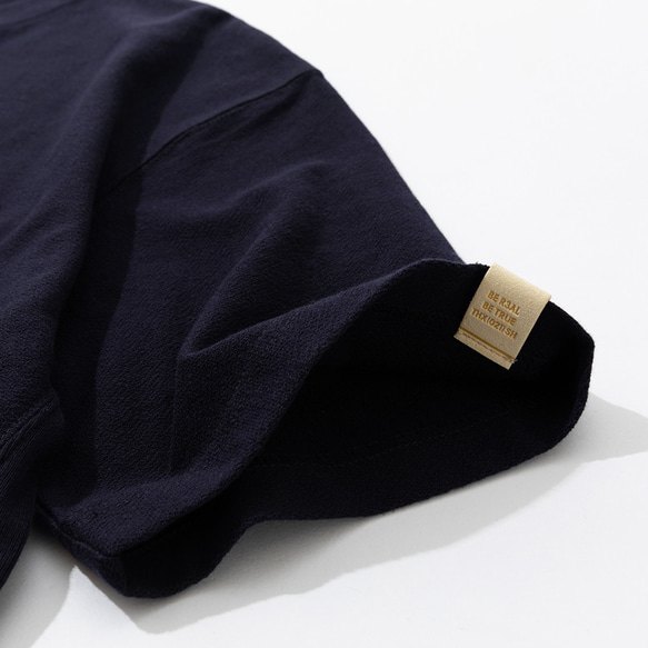 TMCAZ PocketTee [藏青色] 廓形短袖雙層口袋T恤 100%棉 第9張的照片