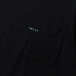 TMCAZ PocketTee [チャコールグレー] オーバーサイズ半袖ダブルポケットTシャツ 綿100% 20枚目の画像