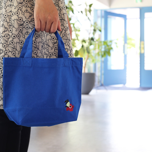 ラフレシアと獏 コンパクトな刺繍キャンバストートバッグ トートバッグ