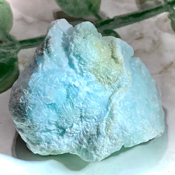【未来を切り開く石】ブルー アラゴナイト ラフストーン 原石 霰石 2枚目の画像