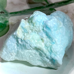 【未来を切り開く石】ブルー アラゴナイト ラフストーン 原石 霰石 1枚目の画像