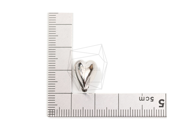 ERG-2127-R [2 件] Heart Magnet 耳環 / Heart Non Pierced Magnet Bac 第5張的照片