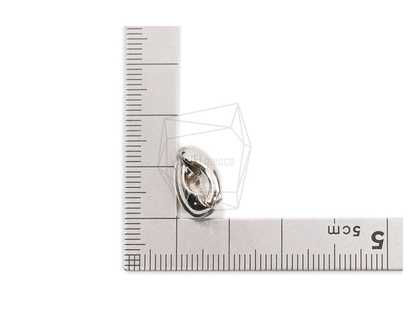 ERG-2128-R【2個入り】ティアドロップマグネットイヤリング/ Tear  drop Pierced Magnet 5枚目の画像