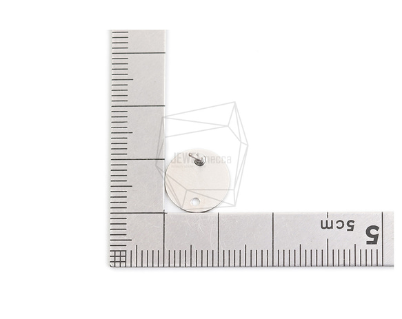 ERG-2129-MR [2 件] 圓形耳環，圓形圓形耳釘 第5張的照片