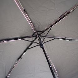 UV cut 折疊傘 月粉色 99.9% 防紫外線 163467 防曬防雨竹柄陽傘雨傘 第15張的照片
