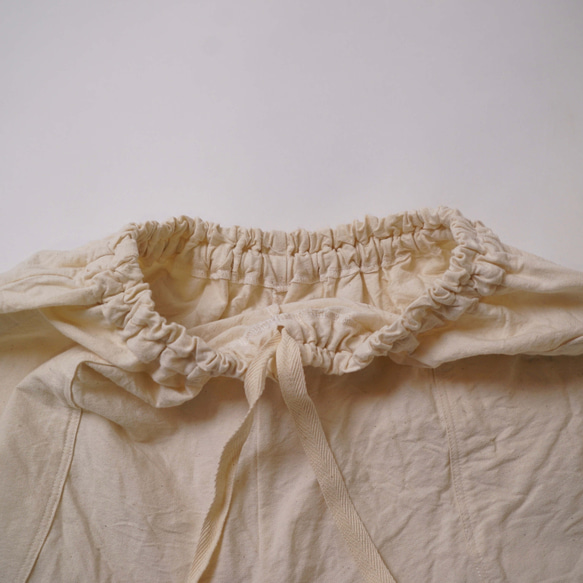 “夏日福袋”喇叭袖薄紗T卹/粉米色+氣球褲/米白色 第16張的照片
