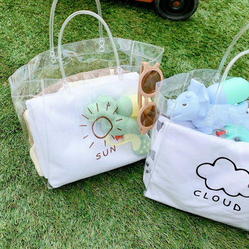 名前入り可♡sky＊クリアバッグ プールバッグ 雑貨・その他 Star. 通販  