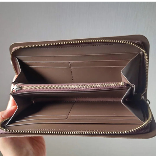 山葡萄 長財布 レザー半製品 中パーツ レザークラフト その他