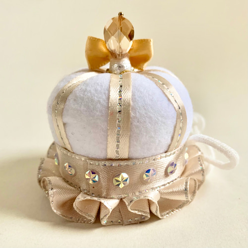 d*3様 王冠刺繍リボン付き水色シャツ 【公式通販】