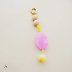 [Natsuppo!] 彩色耳環吊飾（5 色） 第4張的照片