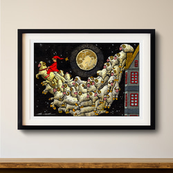 アートポスター No.46《 天使と悪魔 》 イラスト kei saito 通販